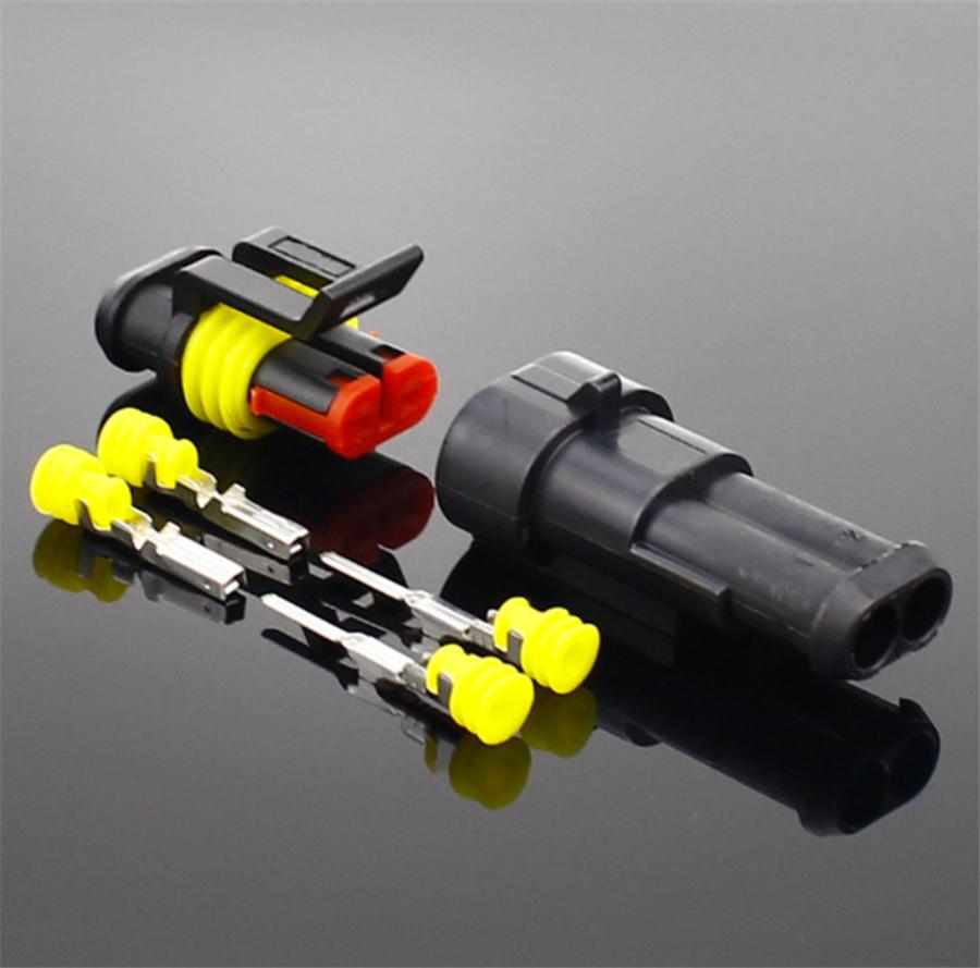708X Waterproof Sealed Electrical Wire Connector Plug Kit 12A For Car Truck Boat