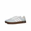 Adidas Neo VL Court 2.0 Starry Aqua Blue Suede Cushioning Coverage Lightweight Low top Casual Shoes Unisex Light Blue JS3003(team665-)