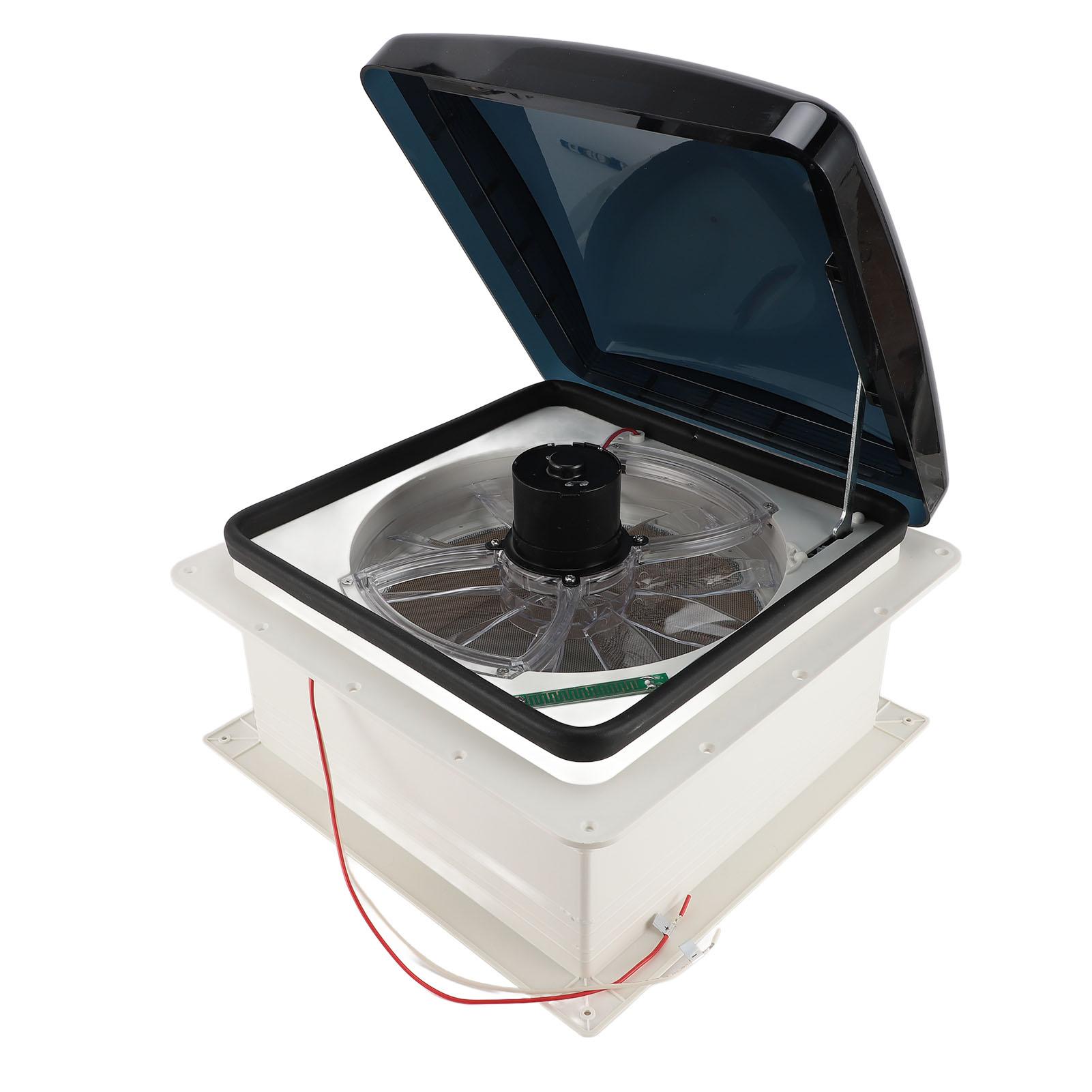 

Вентилятор люка для крыши автодома 14 дюймов 10 скоростей реверсивный тихий потолочный вентилятор для вентиляции воздуха в автодоме с пультом дистанционного управления