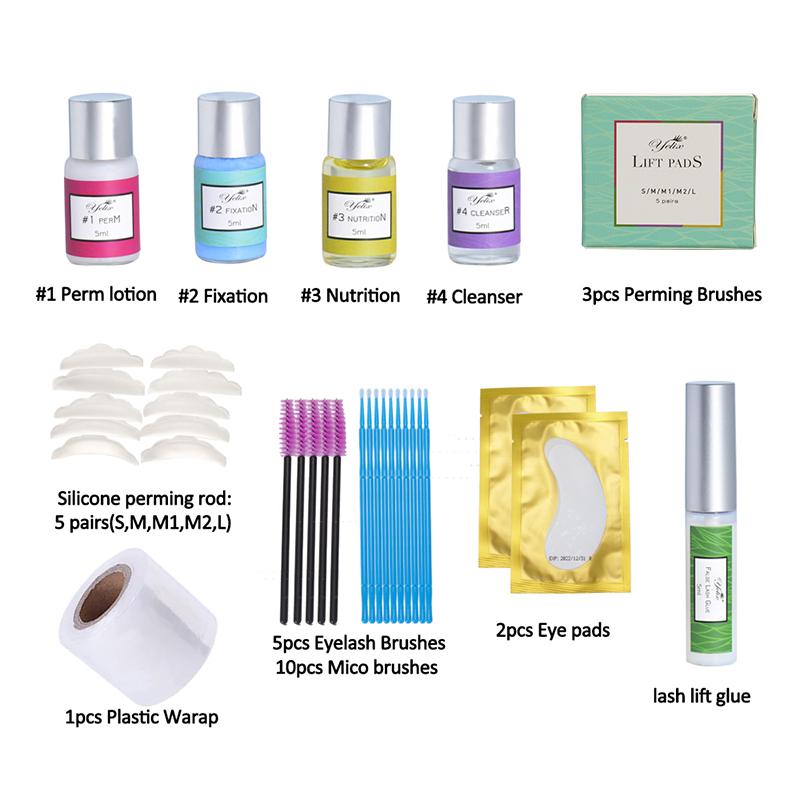 Yelix Lifting De Pesta Eyelash Extensions Lotion Plant Essence Extract Full Eyelash Professional Lashlift Eyelash Perming
