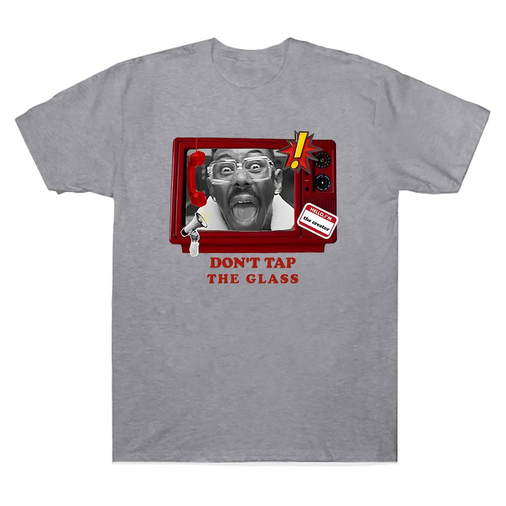 T-shirt The Creator Don't Tap The Glass Moda Uomo Donna Abbigliamento in Cotone Estivo Casual Alta Qualità Grafica Retro T-shirt