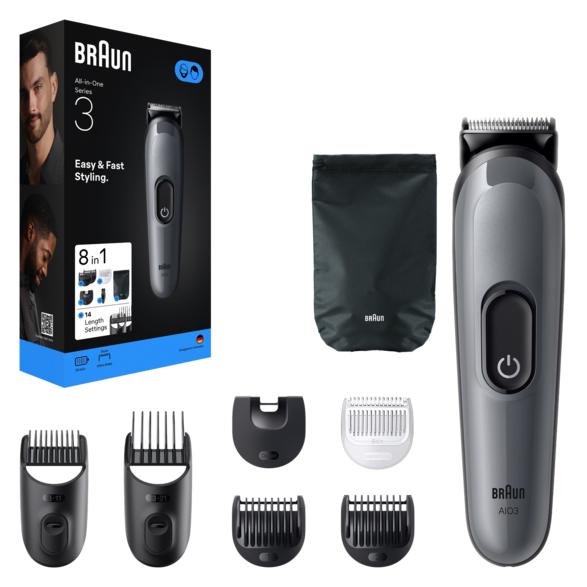 Braun aio3540 trimmer gray