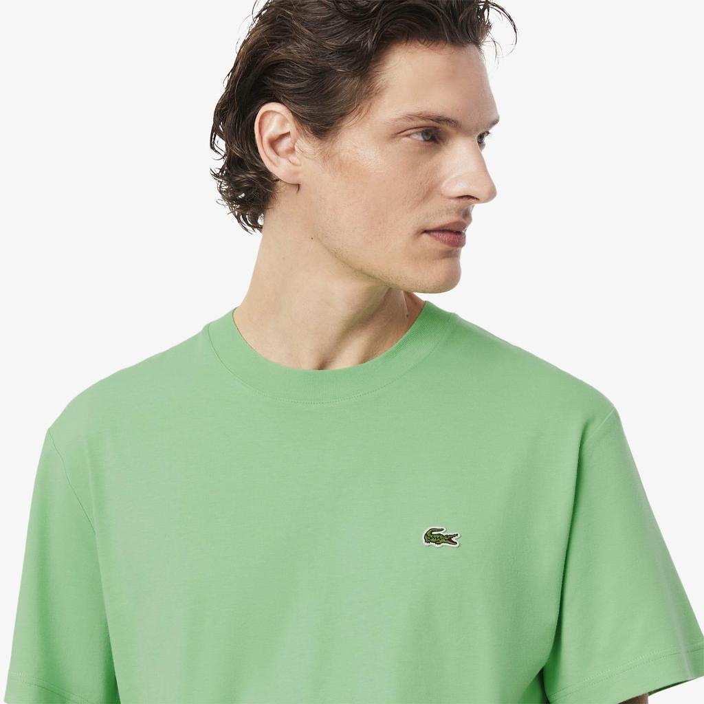 Lacoste Herren T-Shirt aus Baumwolle mit gesticktem Logo