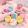 Relaxing Bath Bombs 100G Handmade Sea Salt Bombs Natural Plants Extract Essential Oils Fizzies Soothing Ball Dry Skin Moisturizing Shower