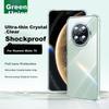 Phone Case for Huawei Mate70, Mate70 with Full Lens Protection, Air Cushion Soft, Transparent Ultra-Thin Bare Phone Simple