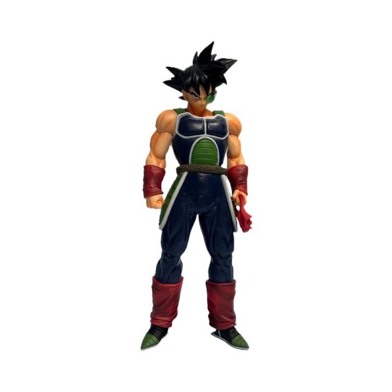 Super Saiyan Bardock & Black-Haired Goku Standing Pose Manga Color Model Ornament