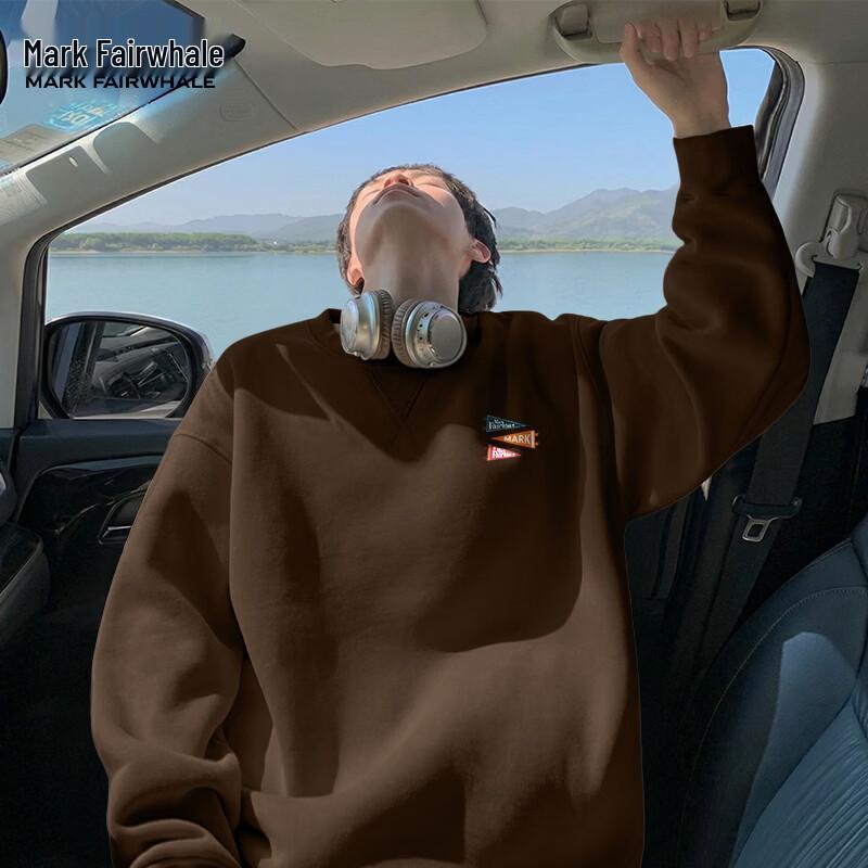 MARK FAIRWHALE Men's Heavyweight Crewneck Sweatshirt