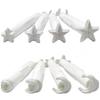 Lot de 4 outils de dotting pour peinture par points, motif fleurs, papillons, lune, stylo de dotting floral, outils de gaufrage, stylo tampon d'art