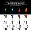 Fishing Swinger Set LED Bite Indicator Illuminated Swinger with Storage Case Fishing Tackle
