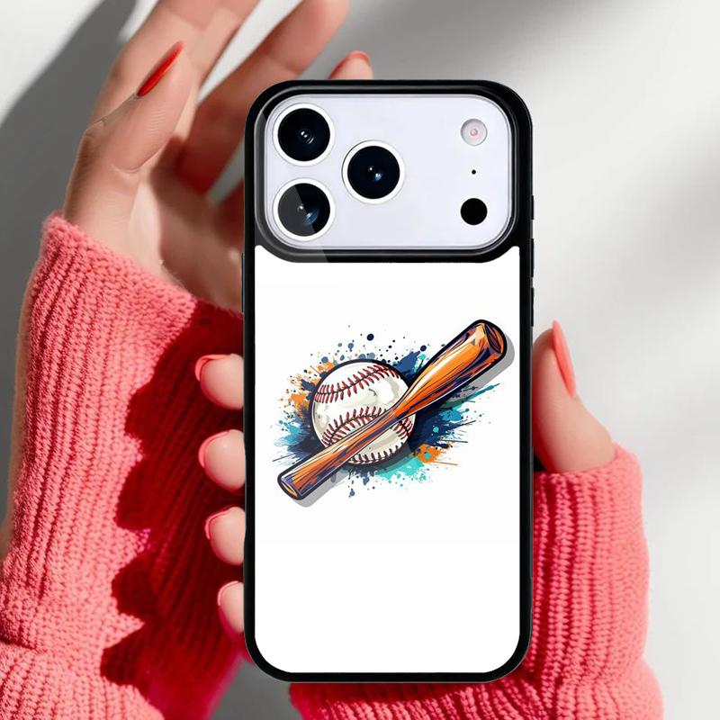 Love Baseball Sport Phone Case for iPhone 17 16 15 14 13 Pro Max Back Cover for 12 11 Pro Coque