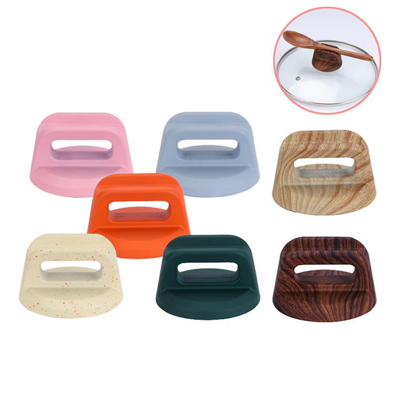 Univerzální knoflíky na hrnce Lib, dřevěné žáruvzdorné kryty víka na pánev, náhradní rukojeť pro zvedání kuchyňského nádobí