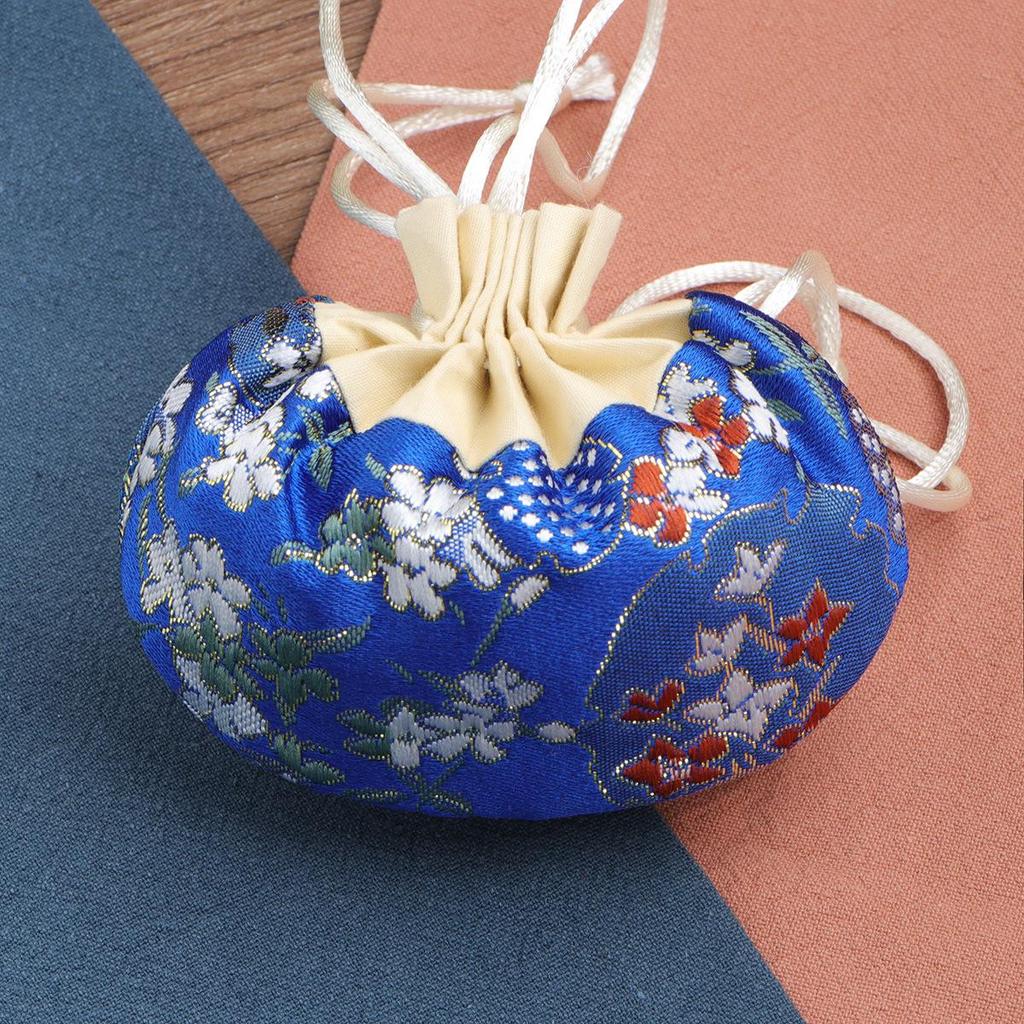 Dragon Boat Festival Hanfu Scent Sachet: Embroidered Mosquito Repellent Coin Purse Necklace