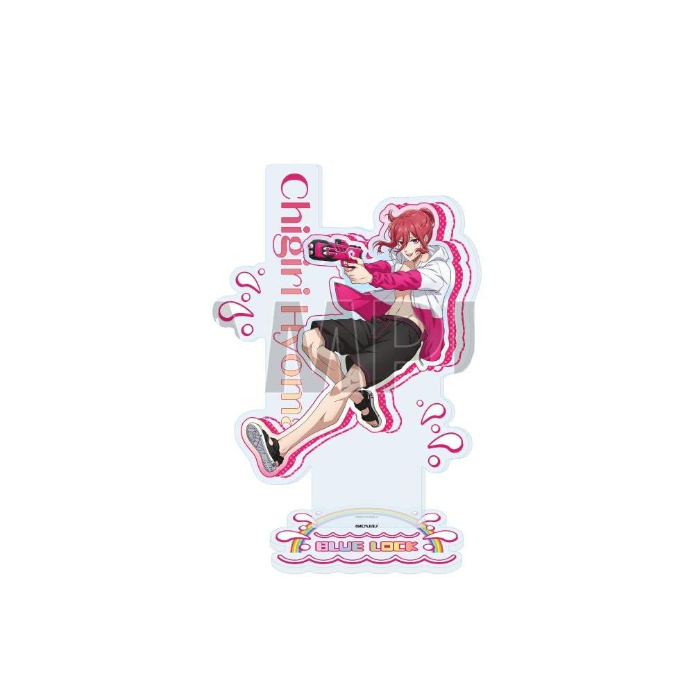 A3 Blue Lock Hyoma Chigiri Swimwear Ver. Acrylic Stand Newly Drawn Illustration Anime Character Figure