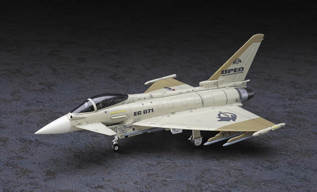 Hasegawa Ace Combat Eurofighter Typhoon Single-Seater Eupio 1/72 Scale Plastic Model Kit SP355