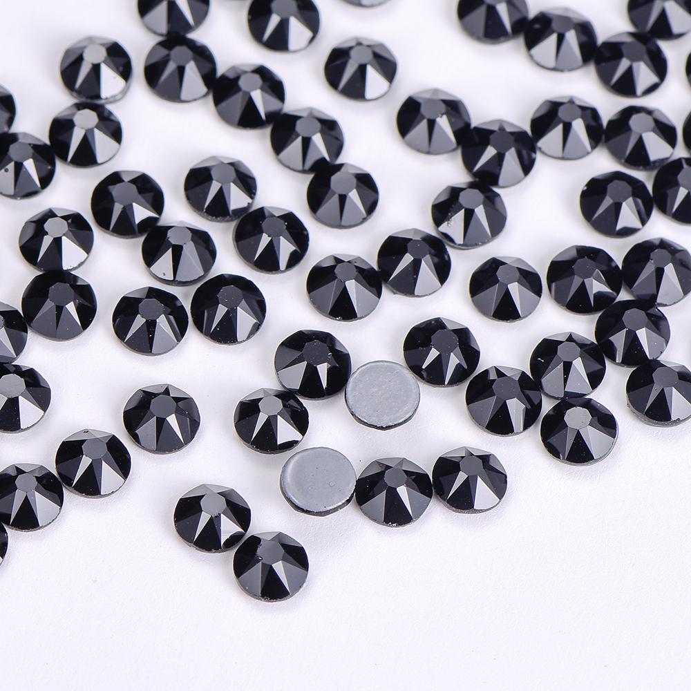 Strass Sewing Fabric Crystal Garment Hotfix Diamond Rhinestone Small Clear Flatback 70 Colors AB 8 Big and 8 Glass