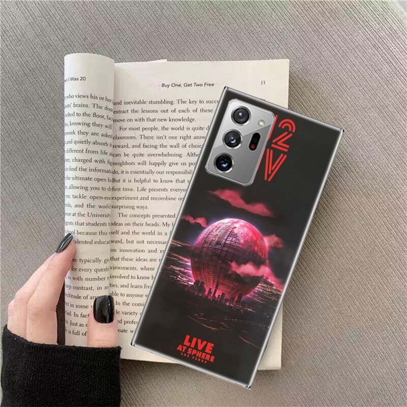 Band U2 Phone Case For Samsung Galaxy S25 Edge S24 S23 FE S22 S26 Ultra S21 S20 S10 Plus Capa Soft