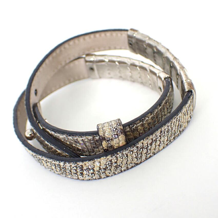 [Pre-owned] BVLGARI/Bulgari Snake Bracelet/j35-1