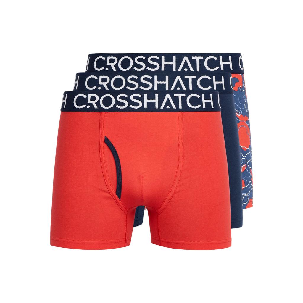 Crosshatch Boxer pentru bărbați Payso (Pachet de 3)