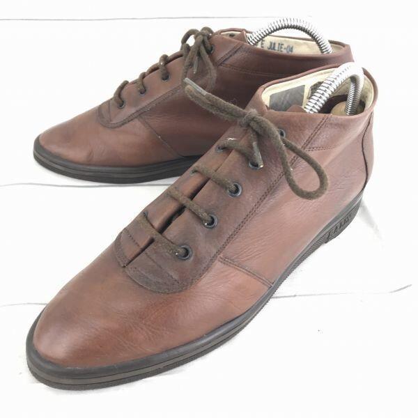 

BALLY Leather Short Boots Chukka [23.5/Brown] Switzerland