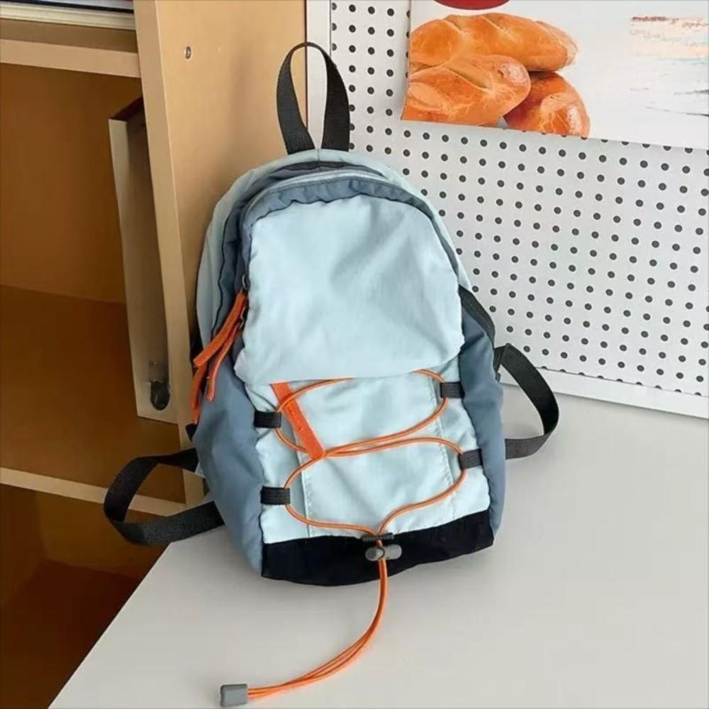 Drawstring Outdoor Mountain Bag Large Capacity Climb Bag Casual Lightweight Nylon Bag  Men