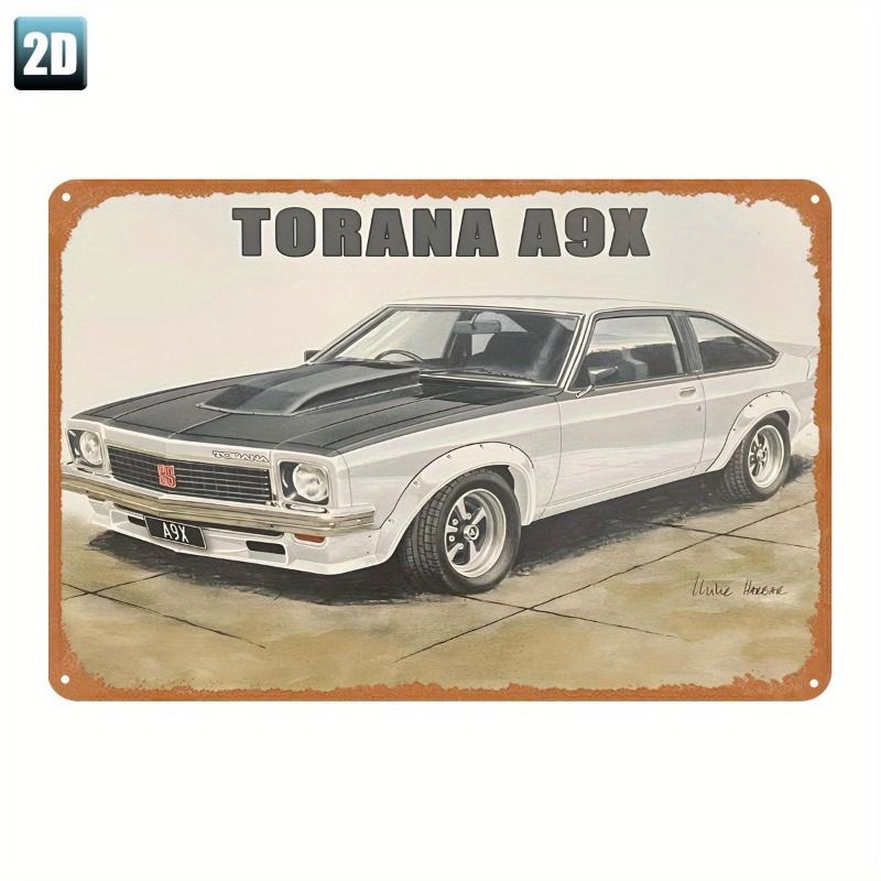 Retro Metall Blechschild Kunst Wanddekor für Auto Garage Man Cave Bar