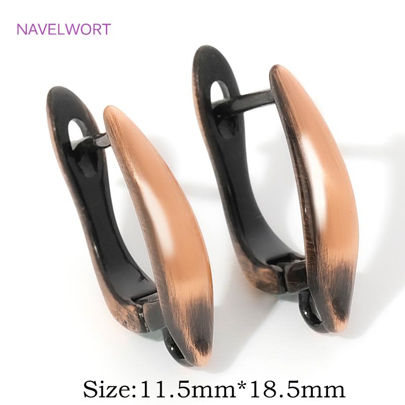 Fasteners For Earring Antique Bronze Shvenzy Earwires Brass Earring Hooks Earring Fixtures For DIY Earrings Making Accessories
