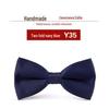 Wine Red Korean Bow Tie for Men - Ideal for Weddings and Best Man Attire