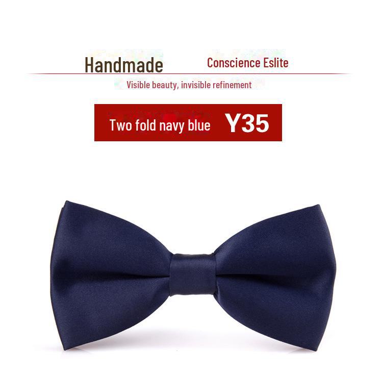 Wine Red Korean Bow Tie for Men - Ideal for Weddings and Best Man Attire