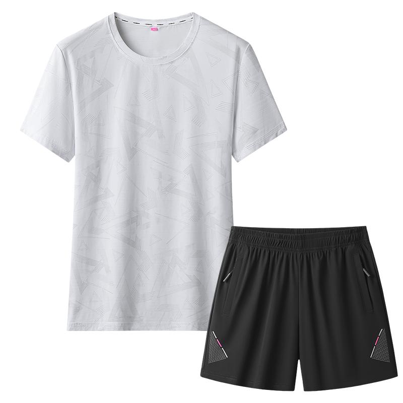 Short Sleeved Sports Suit Summer Loose Casual Two-piece Set