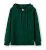2025 autumn and winter new hooded sweater women's solid color college style loose casual velvet popular trendy brand Japanese and Korean style