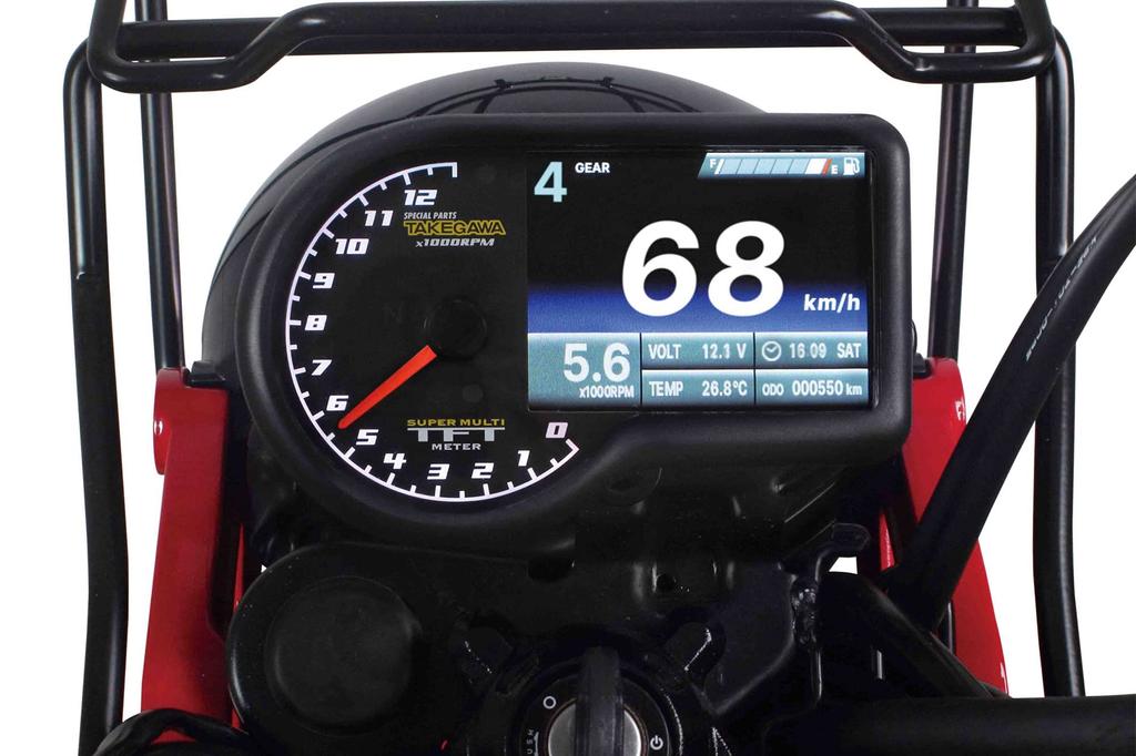 Special Parts TAKEGAWA Super Multi TFT Meter CT125 (JA55/JA65) 05-05-0076