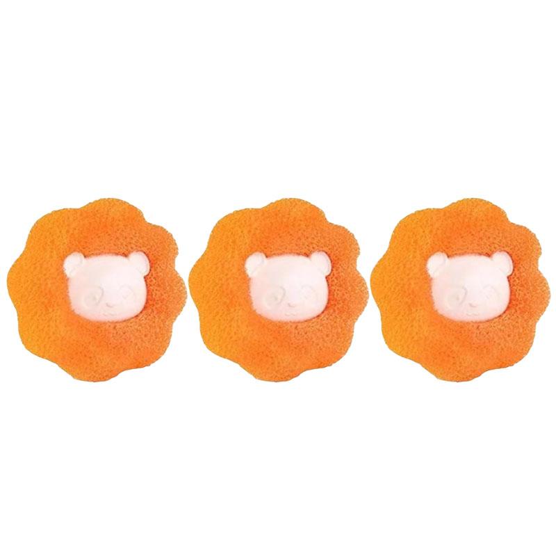 Tierhaarentferner Wiederverwendbarer Ball Wäsche Waschmaschine Filter Wolle Aufkleber Katzenhaarentferner Tierfell Fusselfänger Home