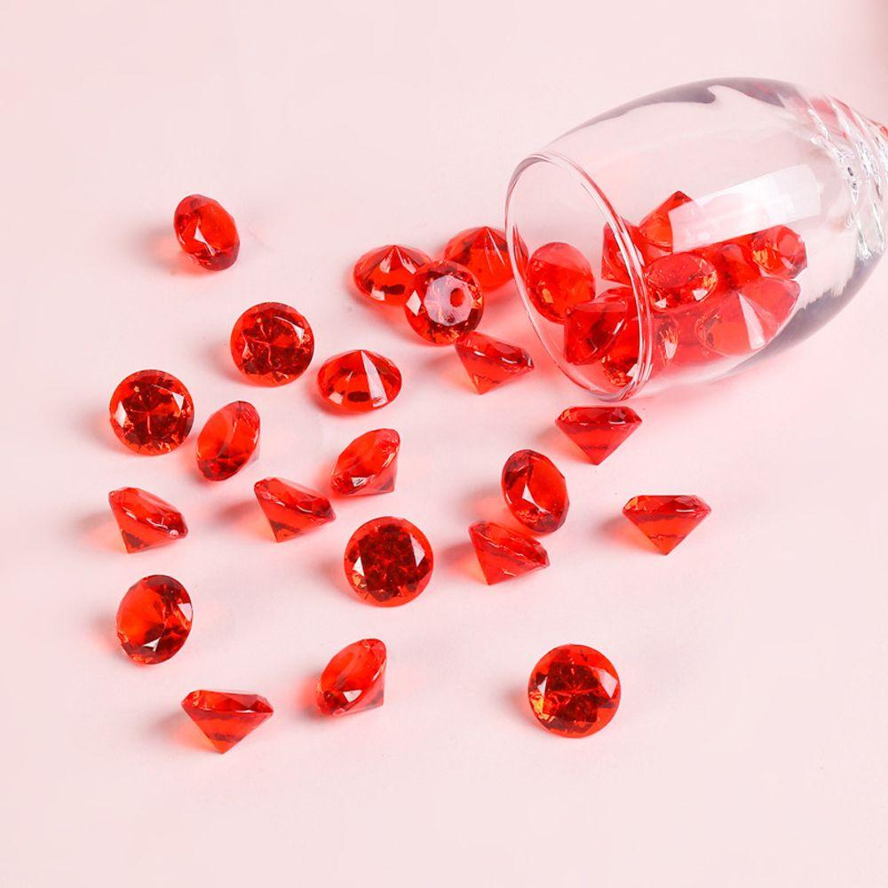 

Украшения Кристальные Граненые Бусины Искусственные Драгоценные Камни Драгоценности Акриловые Камни Наполнитель Игрушки красный