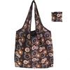 Fashion Printing Foldable Eco-Friendly Shopping Bag Tote Folding Pouch Handbags Reusable Large-capacity for Travel Grocery Bag