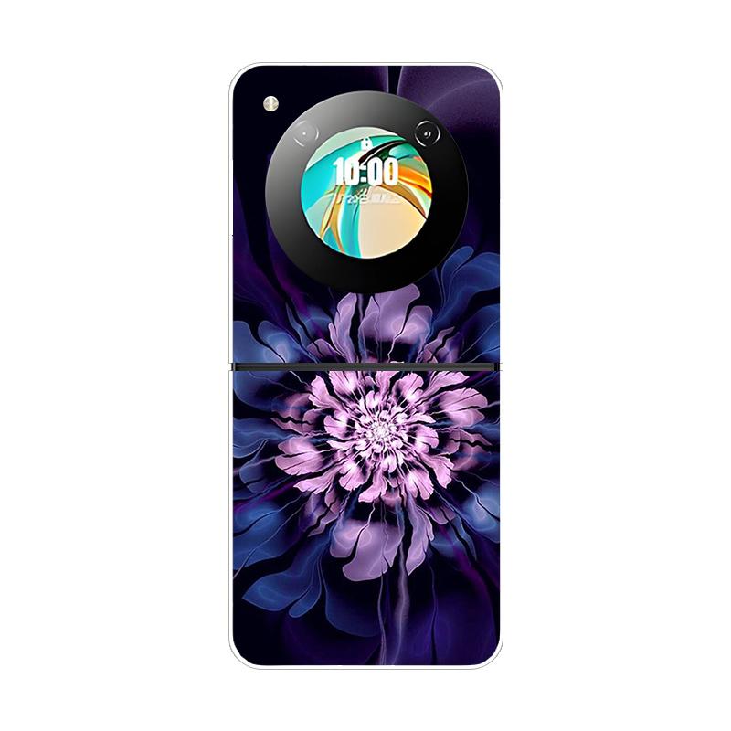 For ZTE Nubia Flip Flip2 Telefoncover Beskyttende Hård PC Skal Stilfuldt Dyremønster Gennemsigtigt Cover Til ZTE Libero Flip Covers