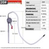 Portable Hand-Crank Aluminum Oil Pump – Quick Self-Priming Diesel Extractor