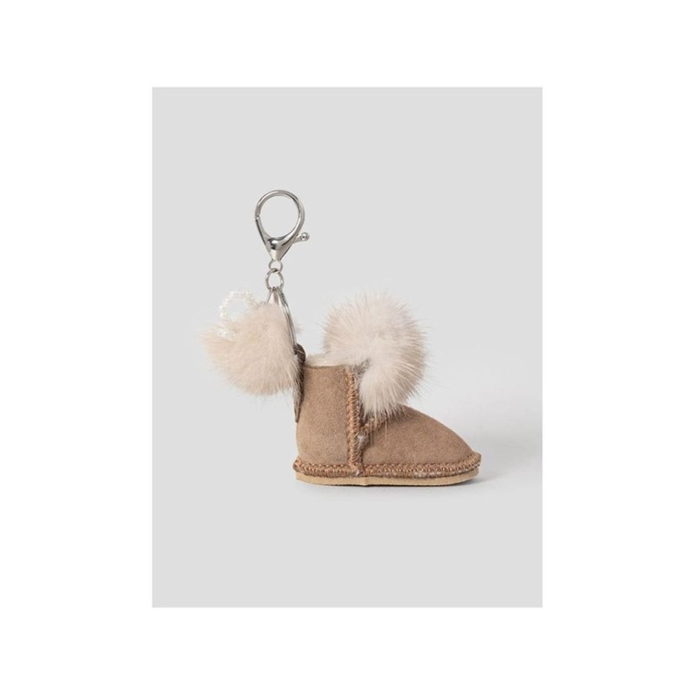 8SECONDS Fur Boots Keyring Yellowish Brown (195X8ZWY4B)