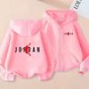 Hot-selling Basketball Star Print Kids Charming Clothes Zipper Style Hoodie Girls Boy 3-12 Years Leisure Fashion Sweatshirt Coat