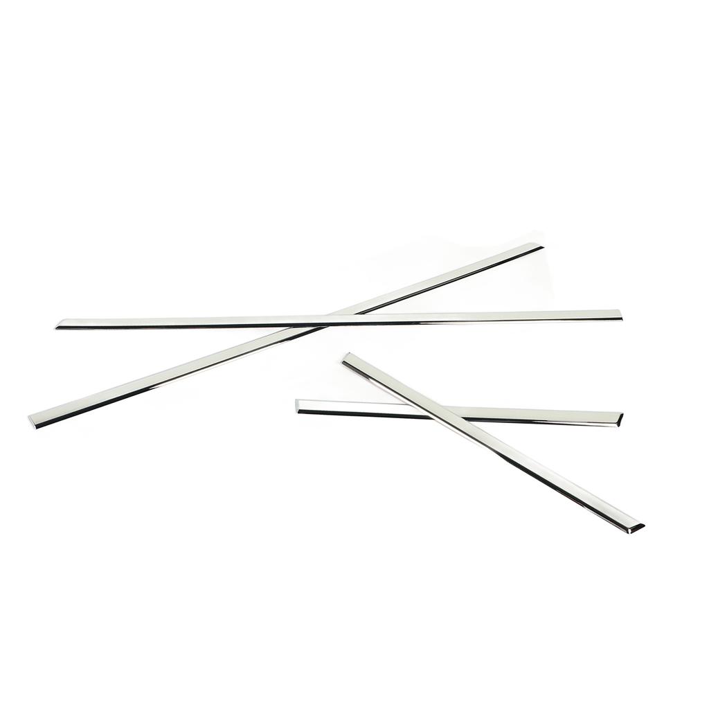 4-teiliges Chrom Karosserie Seiten Türleisten Zierleisten Set 204 720 0580 Ersatz für Benz GLK-Klasse X204 2008 bis 2015