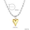 Fashion Korean Version INS Stainless Steel Gold-plated Double Necklace Star Pendant Nnecklace for Girls Design Gift Jewelry