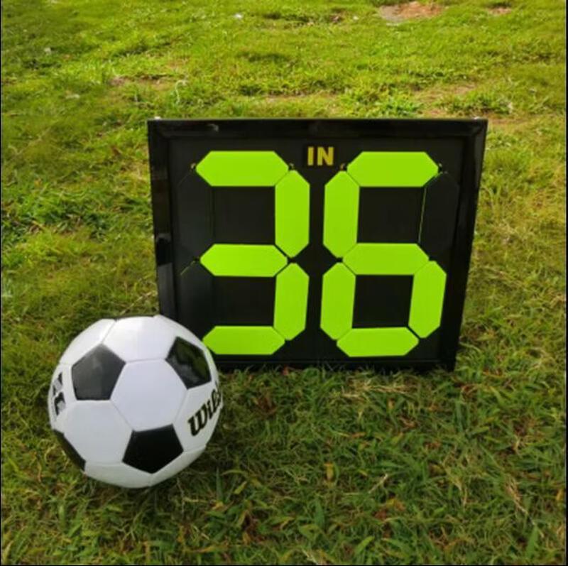 Zhui Tu Bao Dubbelzijdige Voetbal Wissel- en Scorebord