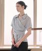 MICANE Florence Flat Collar Wrap Blouse