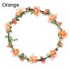 Couronne de Fleurs Mode Couronne de Fleurs Bohème Printemps Bandeaux pour Femmes Ruban Réglable Couronne Florale pour Filles Diadème de Mariée