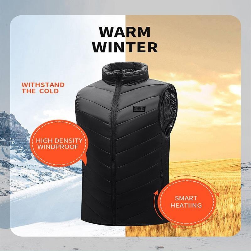 K 42621 Usb Heated Vest Mens Smart Warm Vest