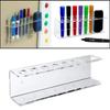 Acrylic Marker Pens Holder 6 Slot Eraser Storage Rack Whiteboard Marker and Eraser Holder  Home