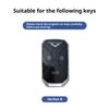 Car Zinc Alloy Leather Car Key Case Cover For Kain Kaiyi Kunlun Ihd R 300 500 Ev Protect Keychain Shell Interior Accessories