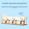 Wooden Assembled Maglev Train Scientific Experiment Children Puzzle Toy Set For Learning And Diy Kids