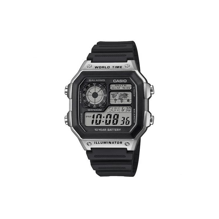 Casio Erkek YOUTH Siyah Saat AE-1200WH-1C AE-1200WH-1C