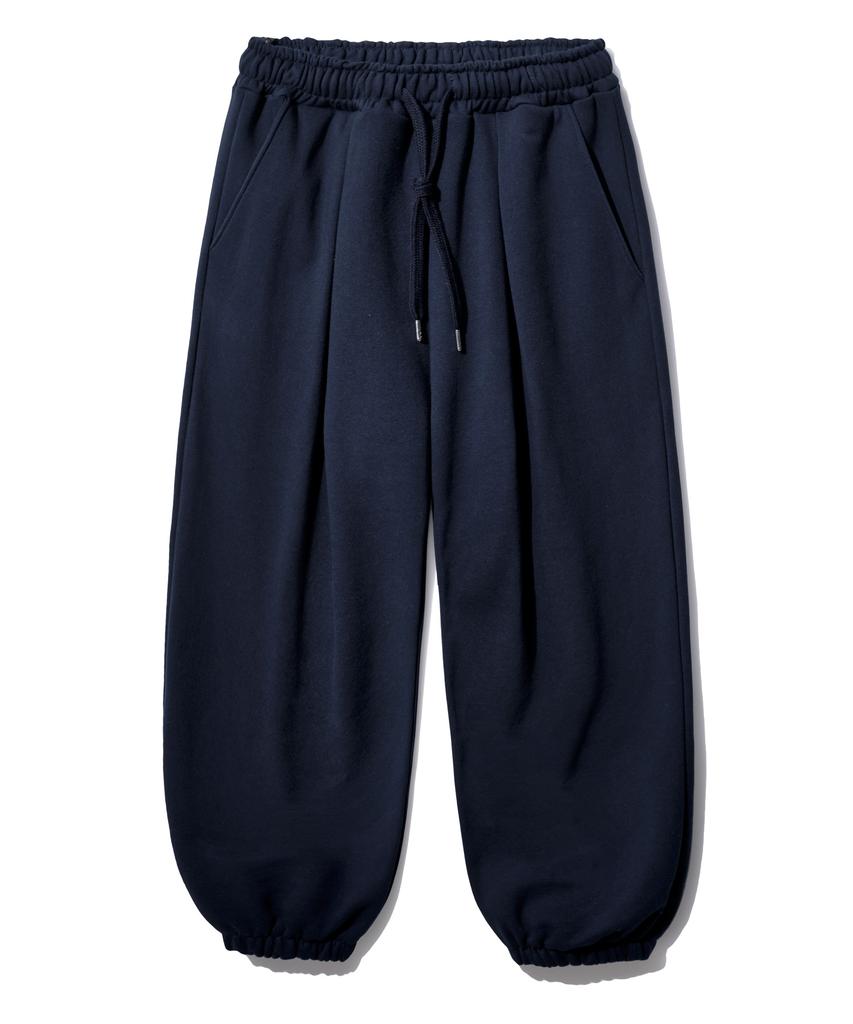 PERSTEP Mile Brushed Balloon Sweatpants Navy Delp4444