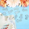 12 Pcs Clip Cat Shaped Unique Stylish MultiFunction Thickened Paper Clip 3x2cm
